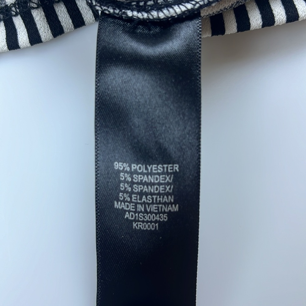 Adrianna Papell Striped Blouse N100-1 View 5